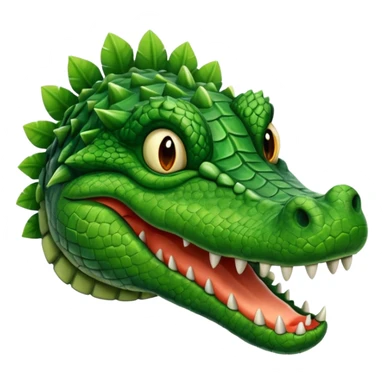 Hairy crocodile  sticker