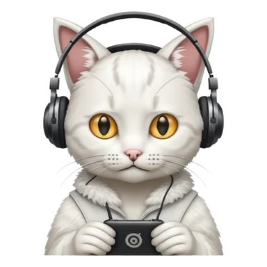 Bilgeseyarda pupg oynayan kedi sticker