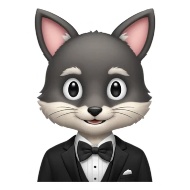 Hazbin hotel dizisindeki Husk sticker