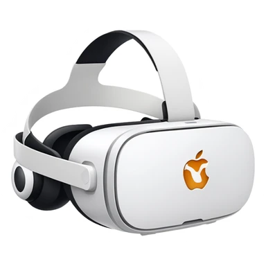 Apple Vision Pro 999 VR headset with cat logo on it  sticker