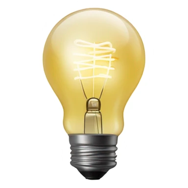 idea bulb sticker