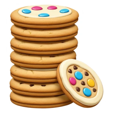 cookies from alice in wonderland sticker