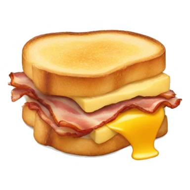 Bacon Cheese toasti  sticker