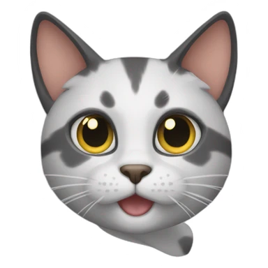zoom cat sticker