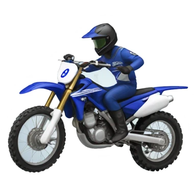 Yamaha Dirt bike wheeling sticker