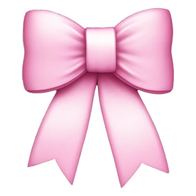 pink money tied with a white bow sticker