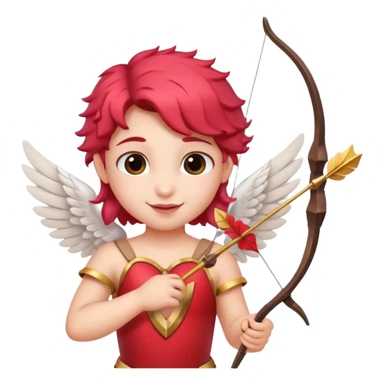cupid for valentines day sticker