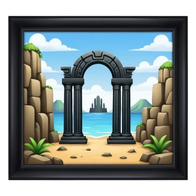 ORACLE RUINS sticker