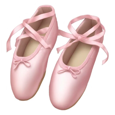 Ballet shoes light pink  sticker