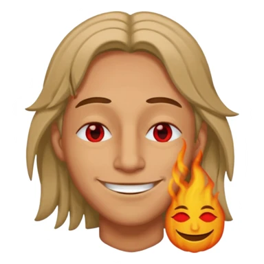 Stoner who's eyes are almost closed sticker