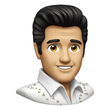 elvis presley  sticker