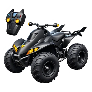 batmobile atv raptor 700 sticker