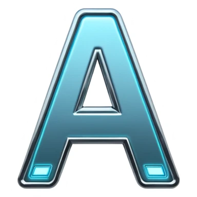 ai letters sticker