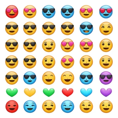 Astetik emojis sticker