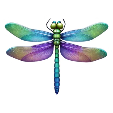 Dragonfly sticker
