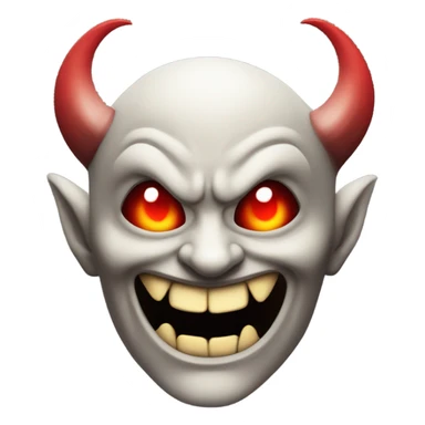 An evil version of me like the devil sticker