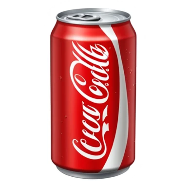 Create a can of coca cola vanilla sticker