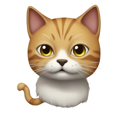 Cat with apocalypse  sticker