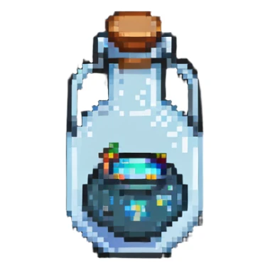 Magic potion bottle sticker