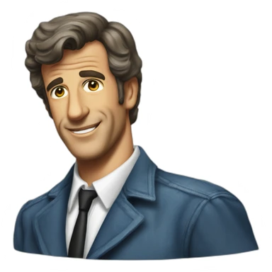 jean-paul belmondo sticker