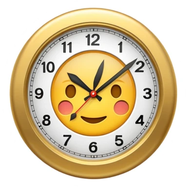 Clock it emoji sticker