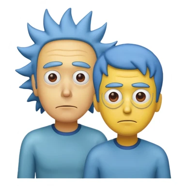 rick and morty sticker