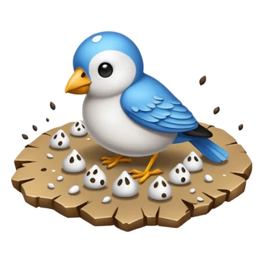 bird droppings
 sticker