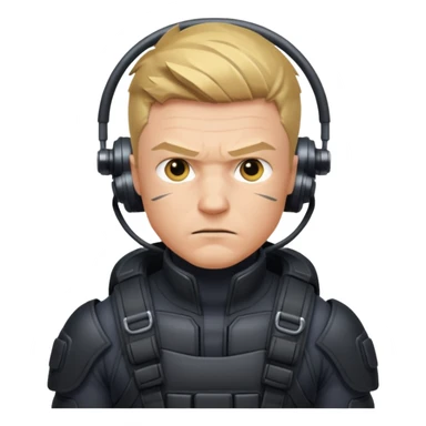 hawkeye marvel superhero headshot sticker