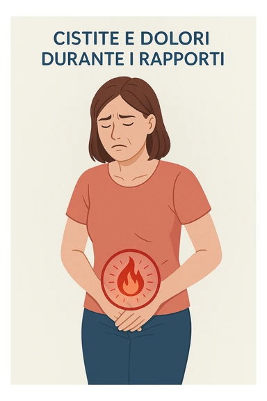 cistiti e dolori durante i rapporti. In italiano sticker