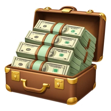 case with cash sticker