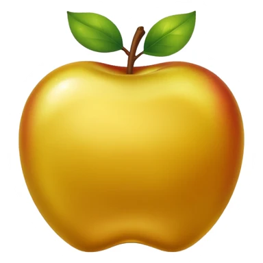 golden apple sticker