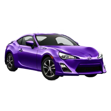 purple toyota gt86 sticker
