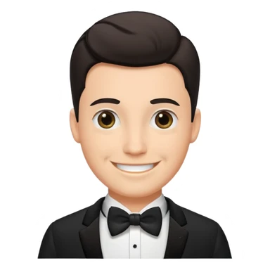 gay man groom sticker