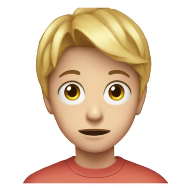 Newspaper Headline that says Boy afraid of girls, removed DP sticker