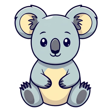 Koala Emoji sticker
