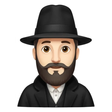 Jewish Rabbi sticker