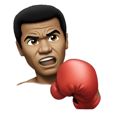 Muhammad ali boxing  sticker