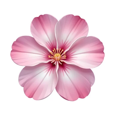 sakura flower with pastel ombre sticker