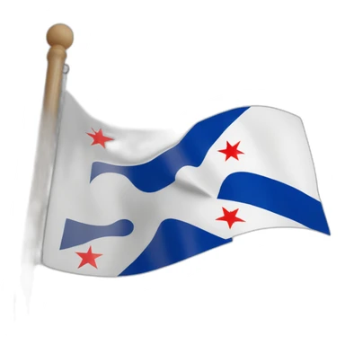 Flag of Georgia state sticker