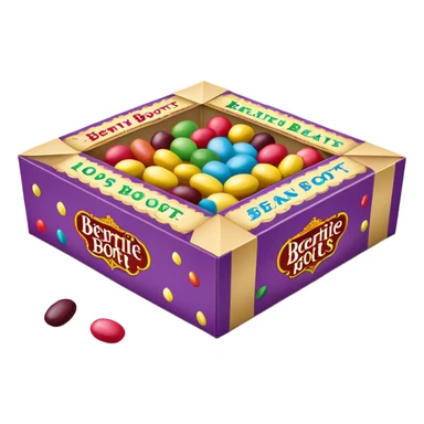 Bertie bott’s every flavour beans box from the wizarding world of Harry Potter sticker