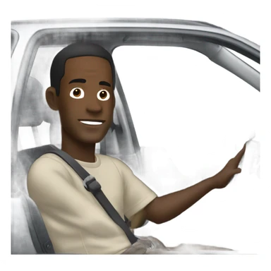 Travis Scott driving Toyota prado sticker