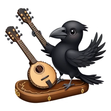 Brawl sitars crow sticker
