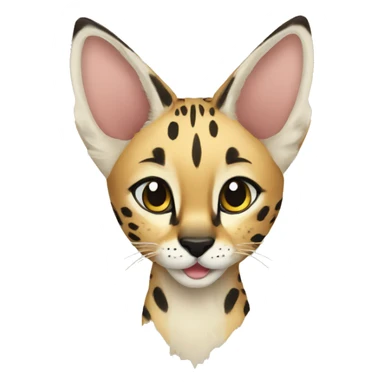 Cute Serval sticker