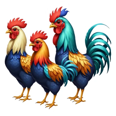 Rooster Squad sticker