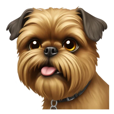 Brussels Griffon dog sticker