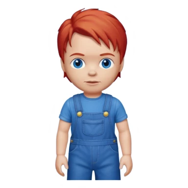 Child's Play Chuck Doll
 sticker