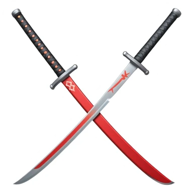 A katana sticker
