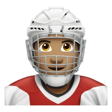Hockey goalie sticker