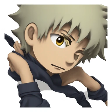 Yuji itadori form jujutsu kaisen sticker