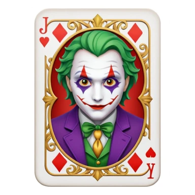 joker's card sticker